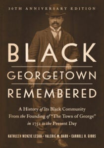 Black Georgetown Remembered book cover.
