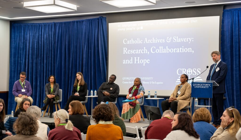 A CROSS conference panel
Credit: Georgetown University